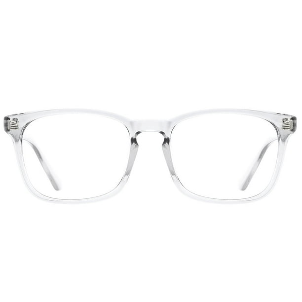 Blue Light Blocking Glasses, Anti Eye Strain Headache (Sleep Better),Computer Reading Glasses 400 Transparent Lens