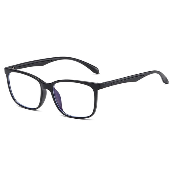 Chunyanzhou Unisex Blue Light Reducing Fold-Up Frame Classic Computer Glasses for Reading, Black, 1 Pair