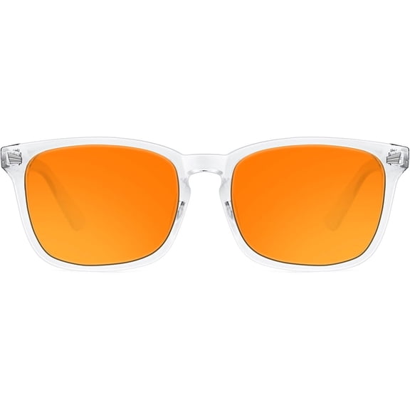 Blue Light Blocking Glasses Dual AR Coatings Amber Orange Lens for Computer Gaming