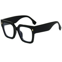 Blue Light Blocking Glasses Fashion Oversized Big Square Frame Computer Eyeglasses for Women and Men Effective Protection
