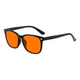 thumbnail image 1 of Blue Light Blocking Glasses Red Orange Tinted Lens Lightweight Frame for Computer Gaming Night Use, 1 of 10