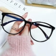 thumbnail image 1 of Blue Light Blocking Glasses,#TRANSPARENT# Computer Glasses Frame, Blue Light Glasses Men,NEW Oversized Square Computer Glasses Anti Blue Light for Women Men Gaming Reading Computer TV Y4K9, 1 of 8