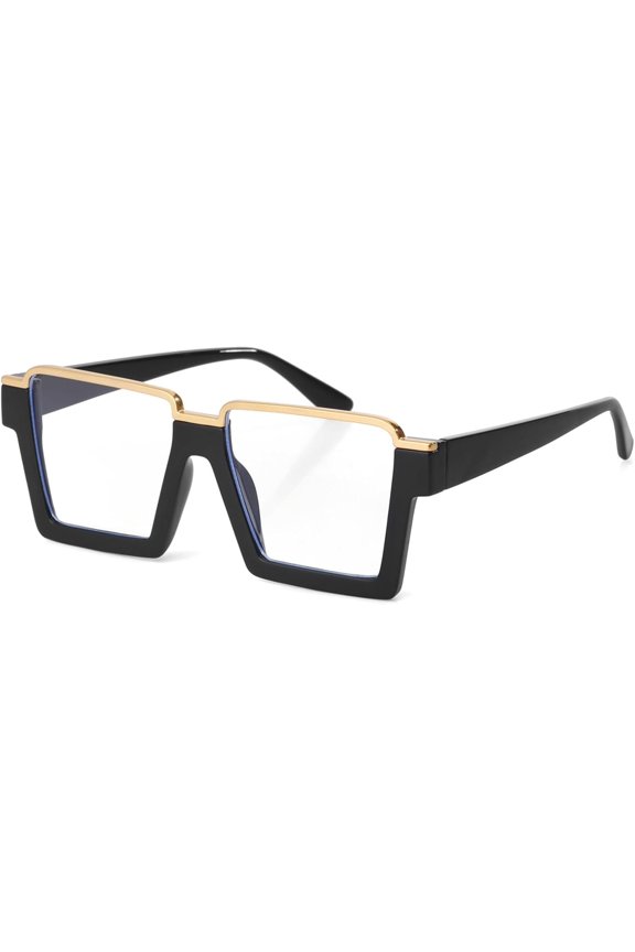 Blue Light Blocking Glasses for Women Men Fashion Clear Frame Square Computer Eyeglasses
