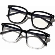 Blue Light Blocking Glasses for Women Men,Fashion Square Blockers Glasses,Computer/TV/Phones/Gaming