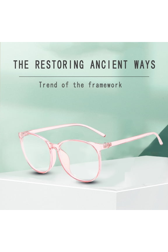 Blue Light Blocking Glasses for Women Men, Fashion Square Fake Nerd Eyeglasses Frame Anti UV Ray Filter Computer Gaming Glasses