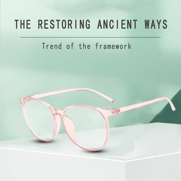 Blue Light Blocking Glasses for Women Men, Fashion Square Fake Nerd Eyeglasses Frame Anti UV Ray Filter Computer Gaming Glasses