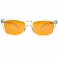 thumbnail image 1 of Blue Light Blocking Glasses with Adjustable Tortoise Shell Frame, Transparent, Yellow, and Red Lenses, 99% Light Transmittance, Adult Size, 1 of 2