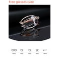 thumbnail image 1 of Blue Light Blocking Progressive Bifocal Glasses for Women Men, Foldable Metal Frame Computer Readers - Anti Glare Multifocus Reading Glasses with Smart Focus Transition,Magnification1.0 Gold, 1 of 10