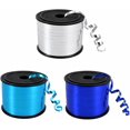 Blue Light Blue Silver Curling Ribbon Balloon String Gift Wrapping ...