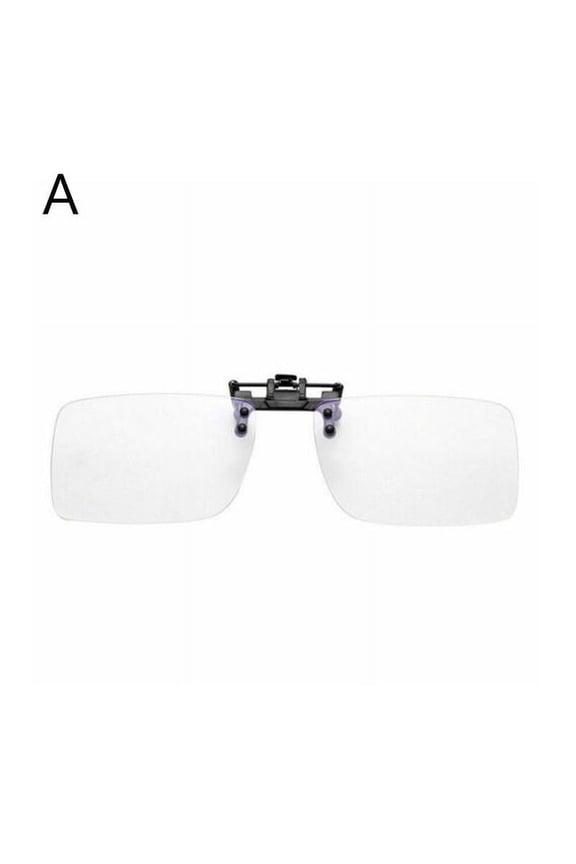 Blue Light Filter Glasses Clip-On Blocking Anti UV Relief Office Strain J8U9
