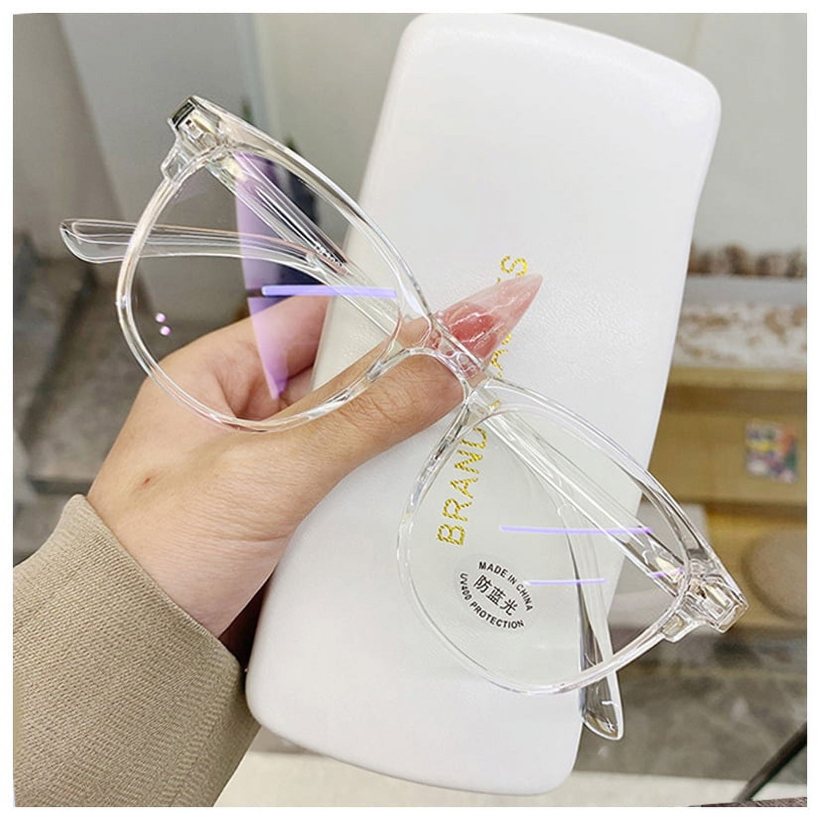 Clear colored sales glasses frames