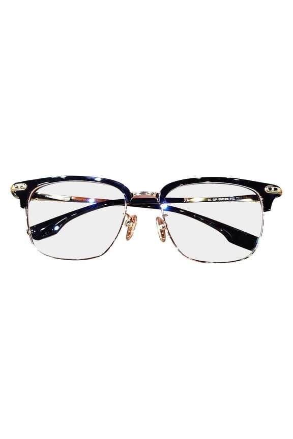 Blue Light Glasses Lightweight Half Frame Design Automatically Adjustable High Definition Focus for Eye Fatigue Universal Adult Use