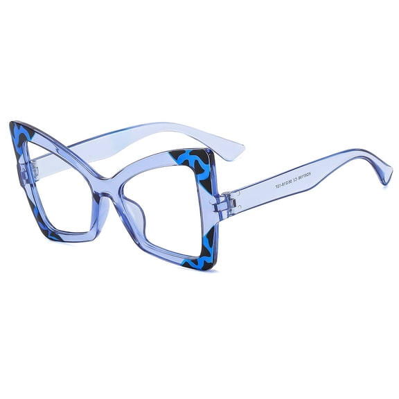 Blue Light Glasses for Women Anti Eyestrain Dry Eyes Computer Phone TV Eyewear,blue