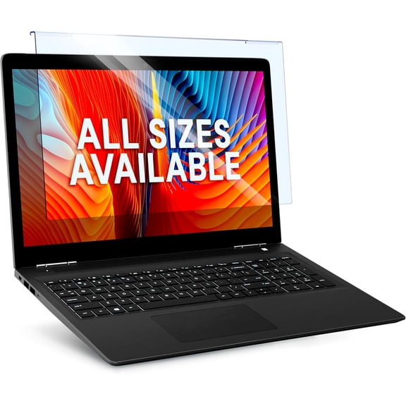 Blue Light Screen Protector for 15.6 Inch Computer Monitor and Laptop Anti-UV Blocking Film Desktop PC, Eye Protection Filter, 14.2" x 8.7", 1 Pack