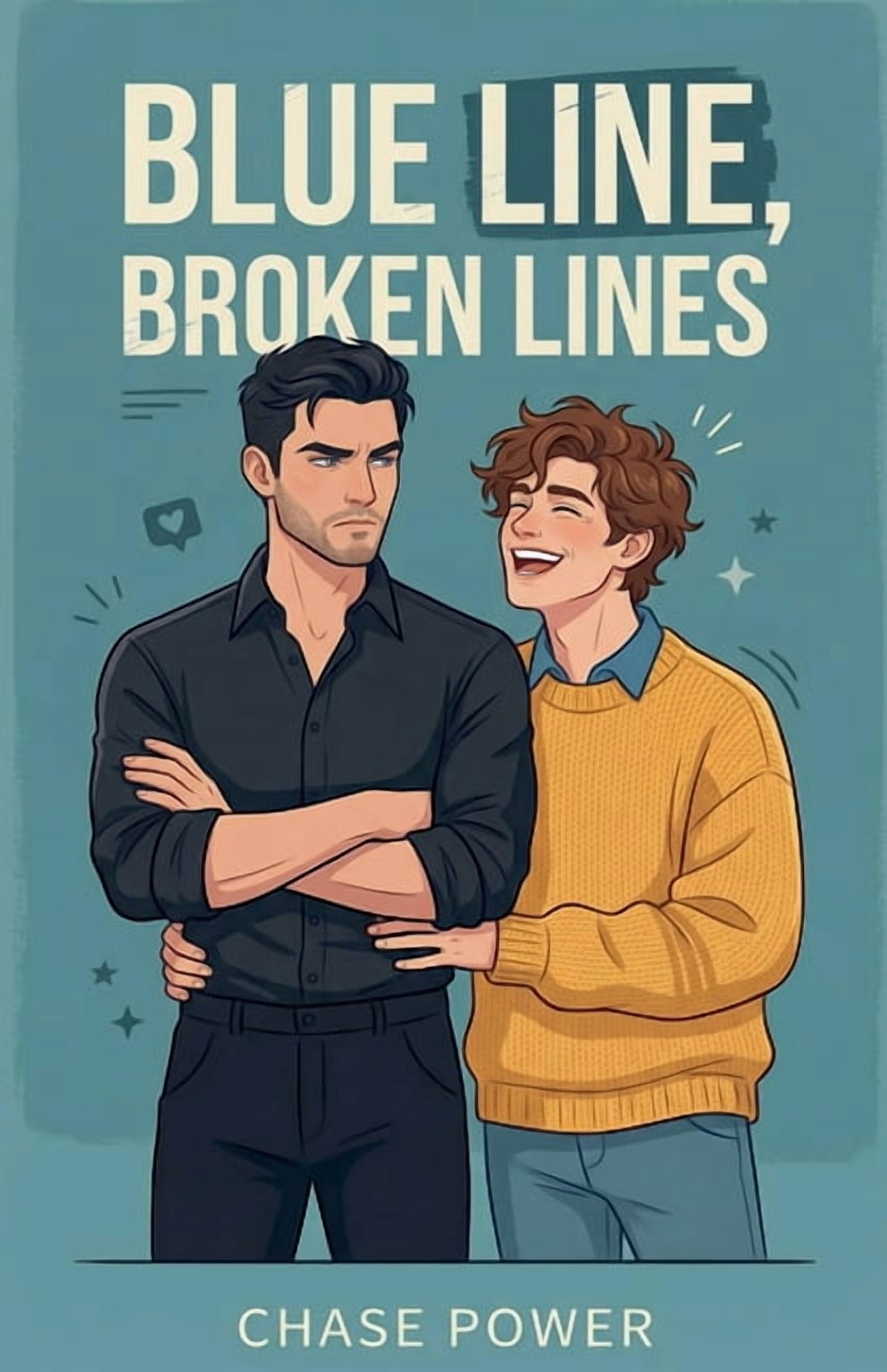 Blue Line, Broken Lines, (Paperback)