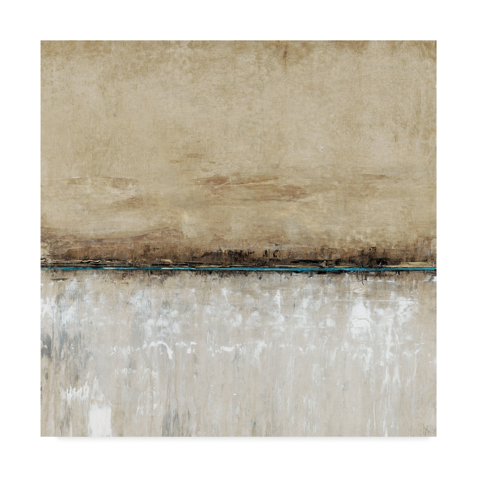 Blue Line I' Canvas Art by Tim OToole