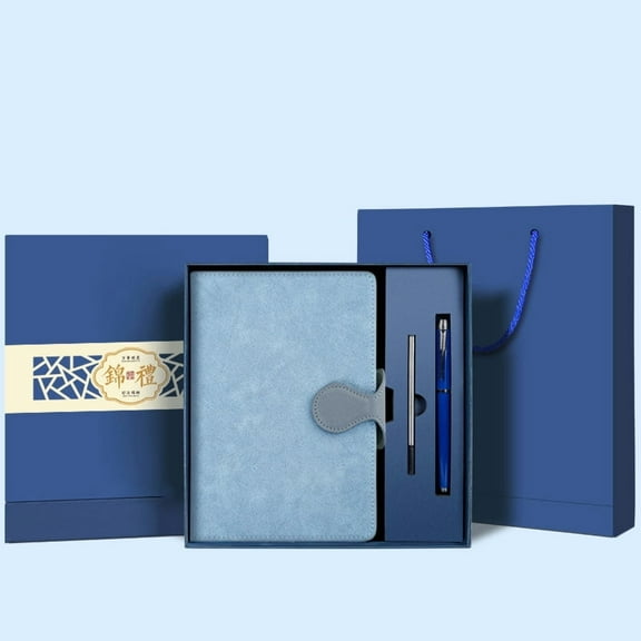 Blue Lined Journal for Men 200 Pages Mens Journal Set, Hardcover Notebook Journals for Writing Gifts Box Included