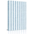 Blue Linens Canvas Wall Art for Living Room, Modern Abstract Stripes ...