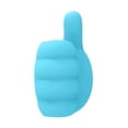 thumbnail image 1 of Blue Lipstick Holder, Thumb Shape Rack for Lip Gloss, Wall Mountable Plastic, 1 of 6