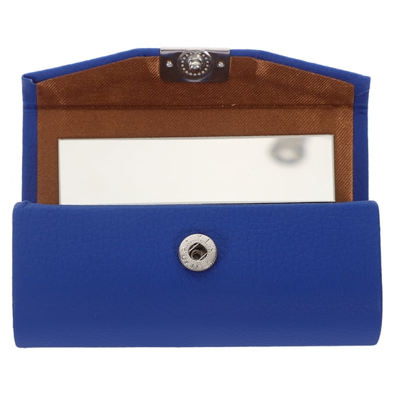 SHOWERORO Lipstick Protective Case Blue Portable Storage 1Set 3.62x1.38x1.38in