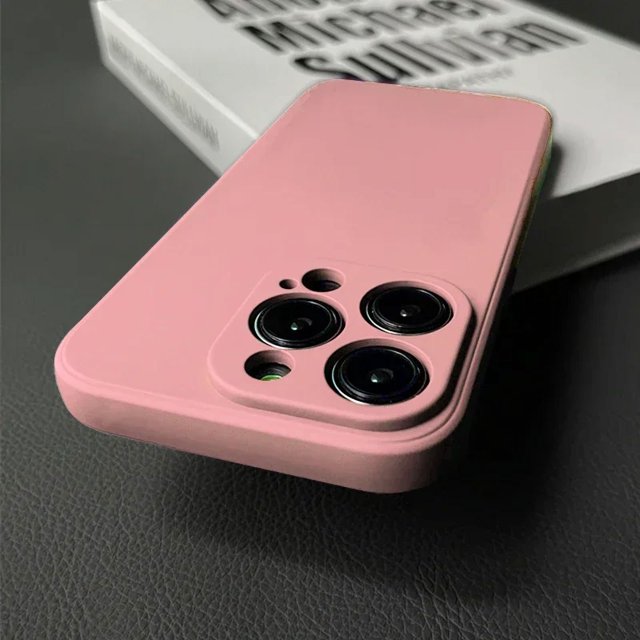 Blue Liquid Silicone Case for iPhone 15 11 12 13 14 Plus Pro Max XS XR