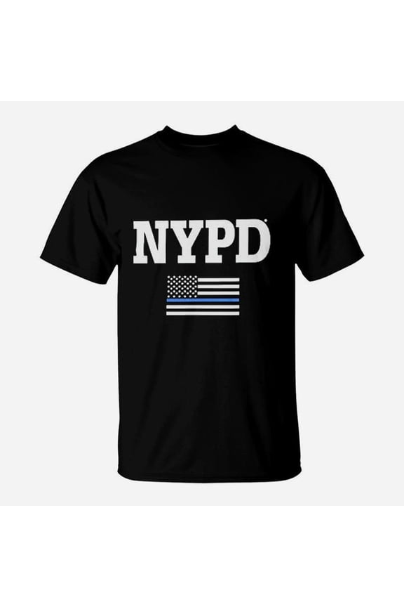 Blue Lives Matter Support Police Officer Usa TShirt