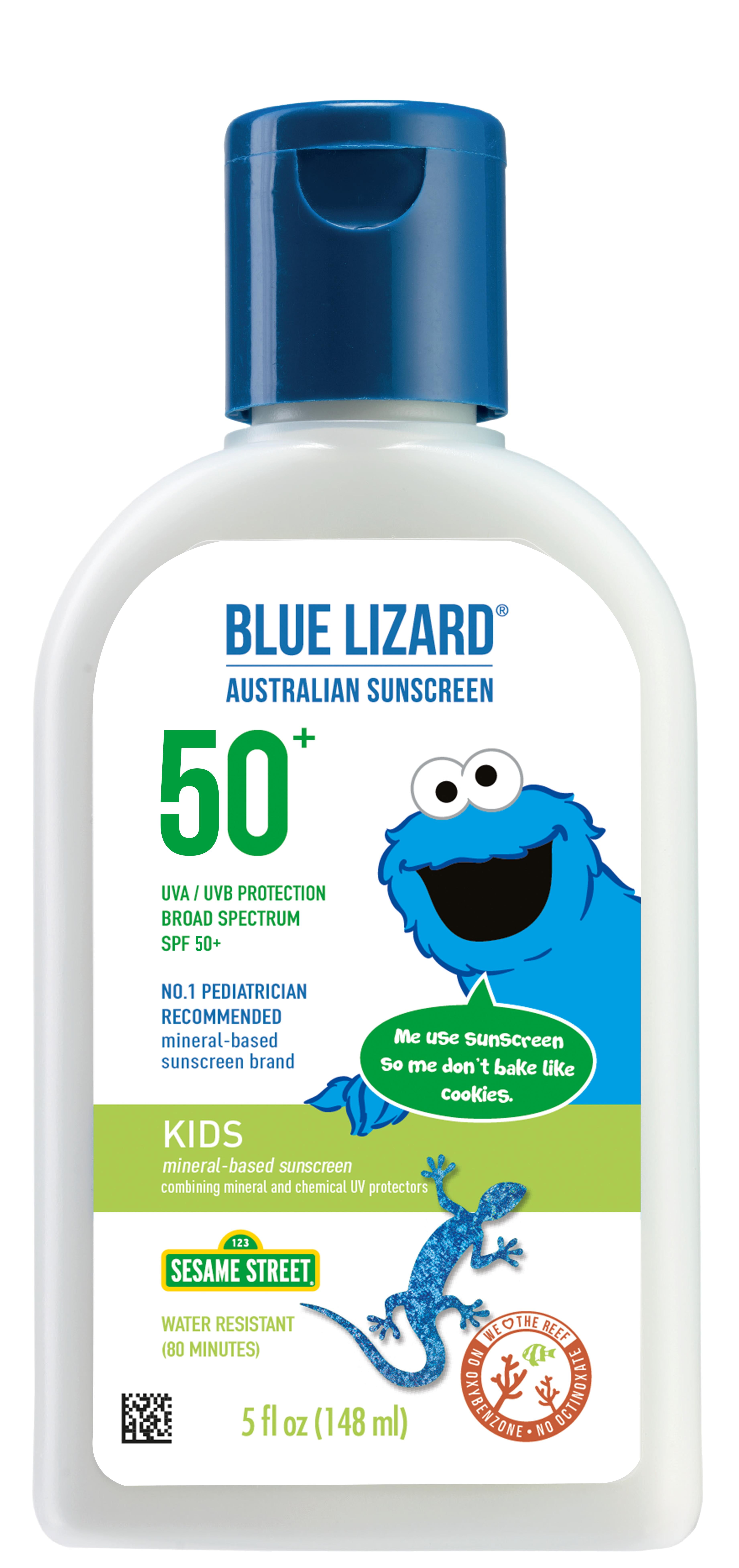 Blue Lizard Australian Mineral Sunscreen Lotion, Kids, SPF 50+, 5oz