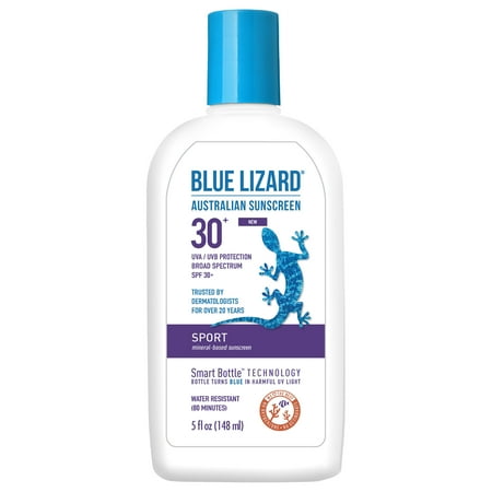Blue Lizard Australian Sunscreen - Sport, SPF 30+, 5 Oz