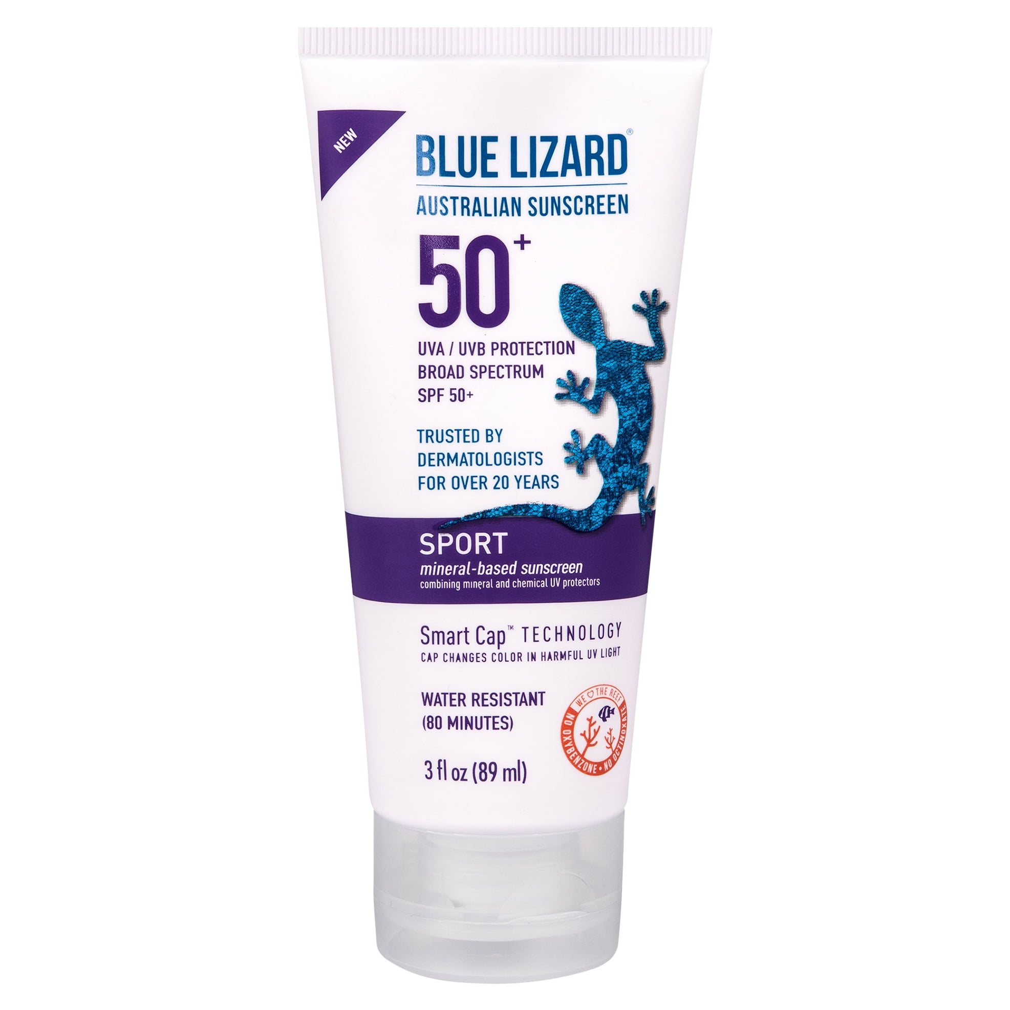 Blue Lizard Sport Mineral-Based Sunscreen SPF 50+ - 3 fl oz