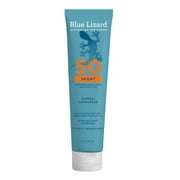 Blue Lizard Sport SPF 50 Mineral-Based Sunscreen Body Lotion, Broad Spectrum, All Ages, 5 fl oz