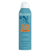 Blue Lizard Sport SPF 50 Mineral Sunscreen Spray, Broad Spectrum, All Ages, 5 fl oz