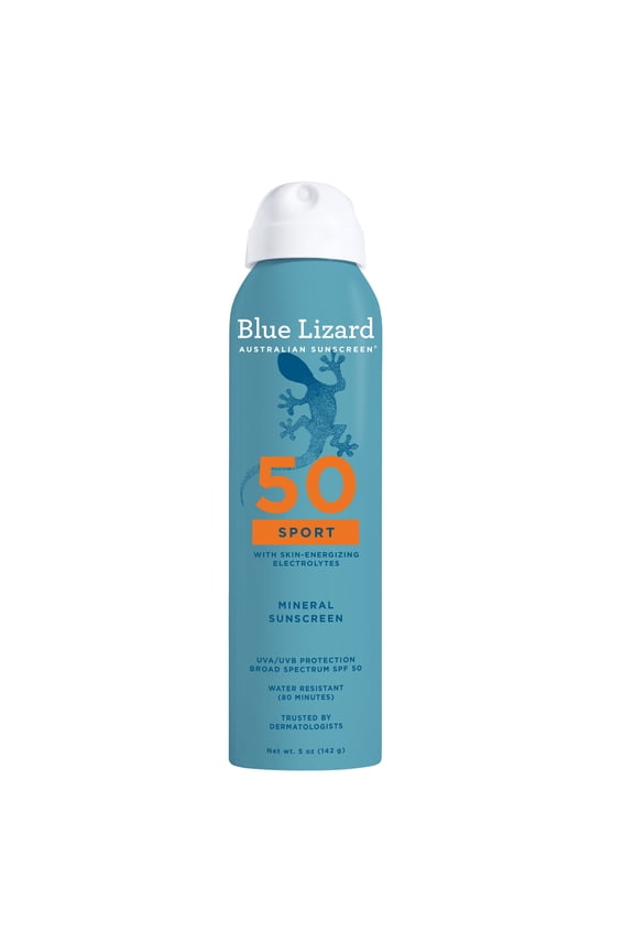 Sport Mineral SPF 50 Spray, Zinc Oxide, 5 oz