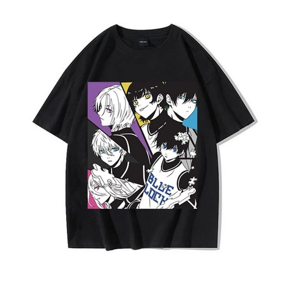 Blue Lock Anime Crewneck Short Sleeve T - Shirt Size M