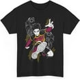 thumbnail image 1 of Blue Lock Anime T-Shirt Isagi Yoichi Nagi Seishirou Manga Graphics Short Sleeve Tee for Women Men, 1 of 3