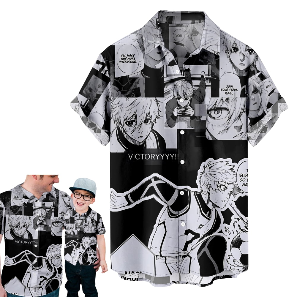 BLUE LOCK Anime Men's T-shirt,Undershirt For Men ,3D Print Short