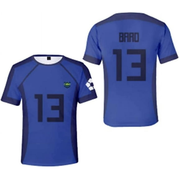 Blue Lock Anime Tshirt Unisex Short Sleeve T-shirts Men Women Streetwear Casual Fashion Cosplay