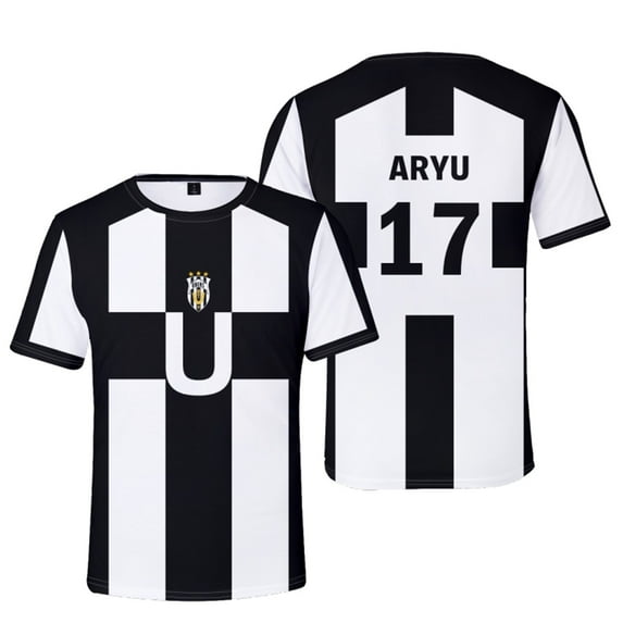 Blue Lock Baro Team Uniform Sports Suit Shorts T-shirt Anime Sports Shirt Merch Unisex Sportswear