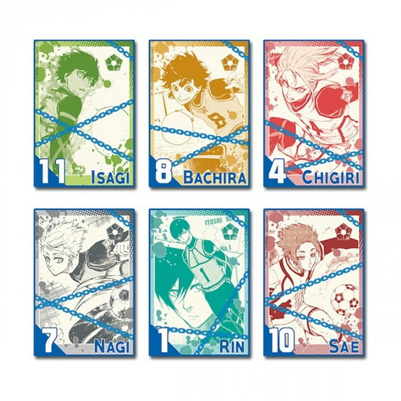 Blue Lock (Comic) - Group Comic Art Die-Cut Sticker Set