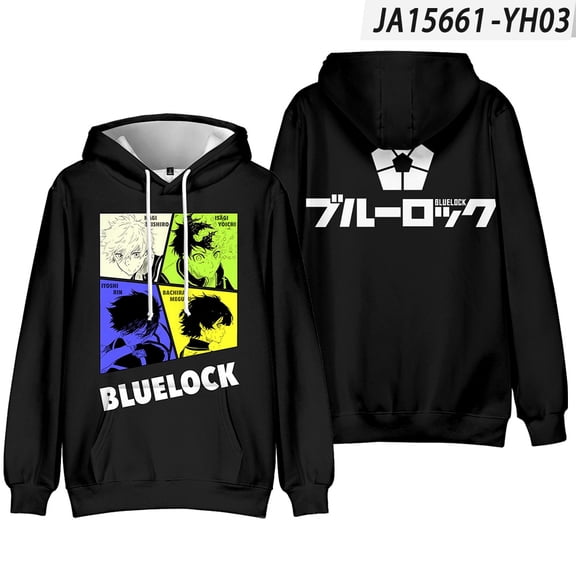 Blue Lock Cosplay Clothes Merch Hoodie For Men/Women Unisex Winter Long Sleeve Sweatshirt Hooded Streetwear
