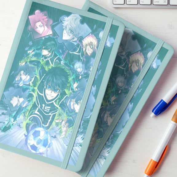 Blue Lock Custom Printed Notebook.