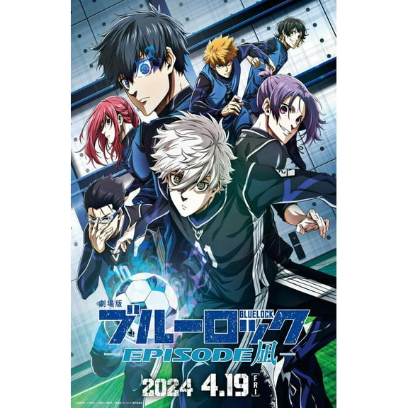 Blue Lock - EPISODE Nagi: The Movie Anime Poster Home Decor 12x18Inch,30x46cm, Unframed