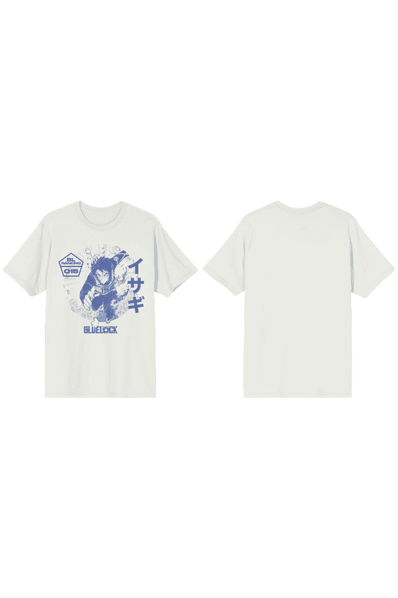 Blue Lock Isagi Running Graphic Tee for Anime Fans-Small