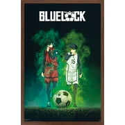 Blue Lock - Isagi v Rin Wall Poster, 22.375 x 34 Framed