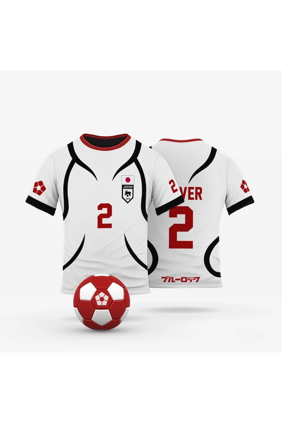 Blue Lock Japan U20 White Cartoon Anime Cosplay Men Jersey Summer Short Sleeve Children Tees Tops 2024 Fashion Women T-shirt