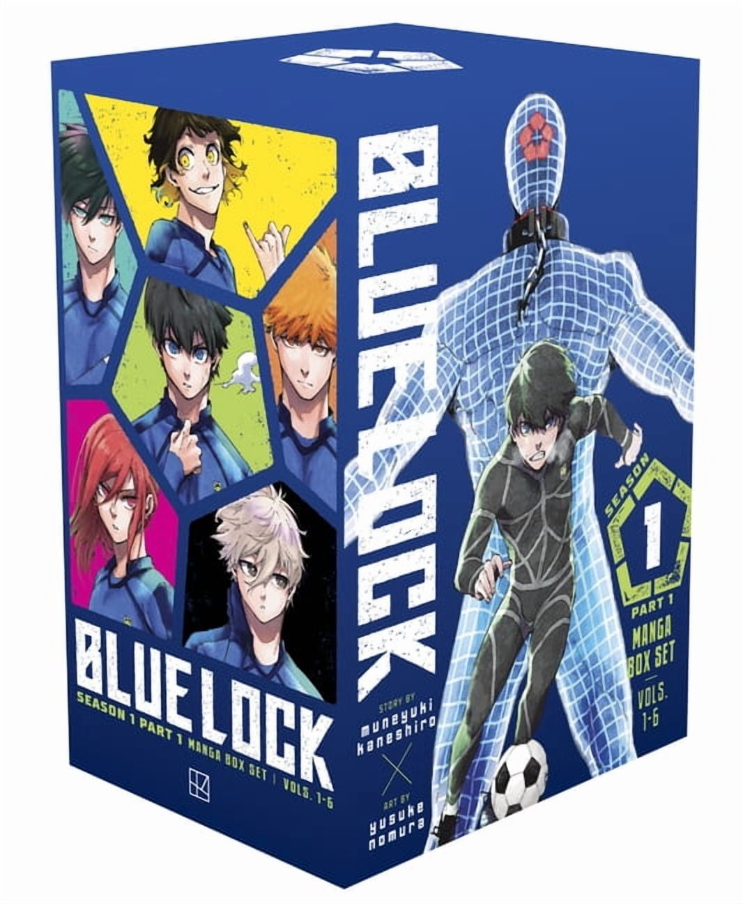 Blue Lock Manga Box Set Blue Lock Season 1 Part 1 Manga Box Set