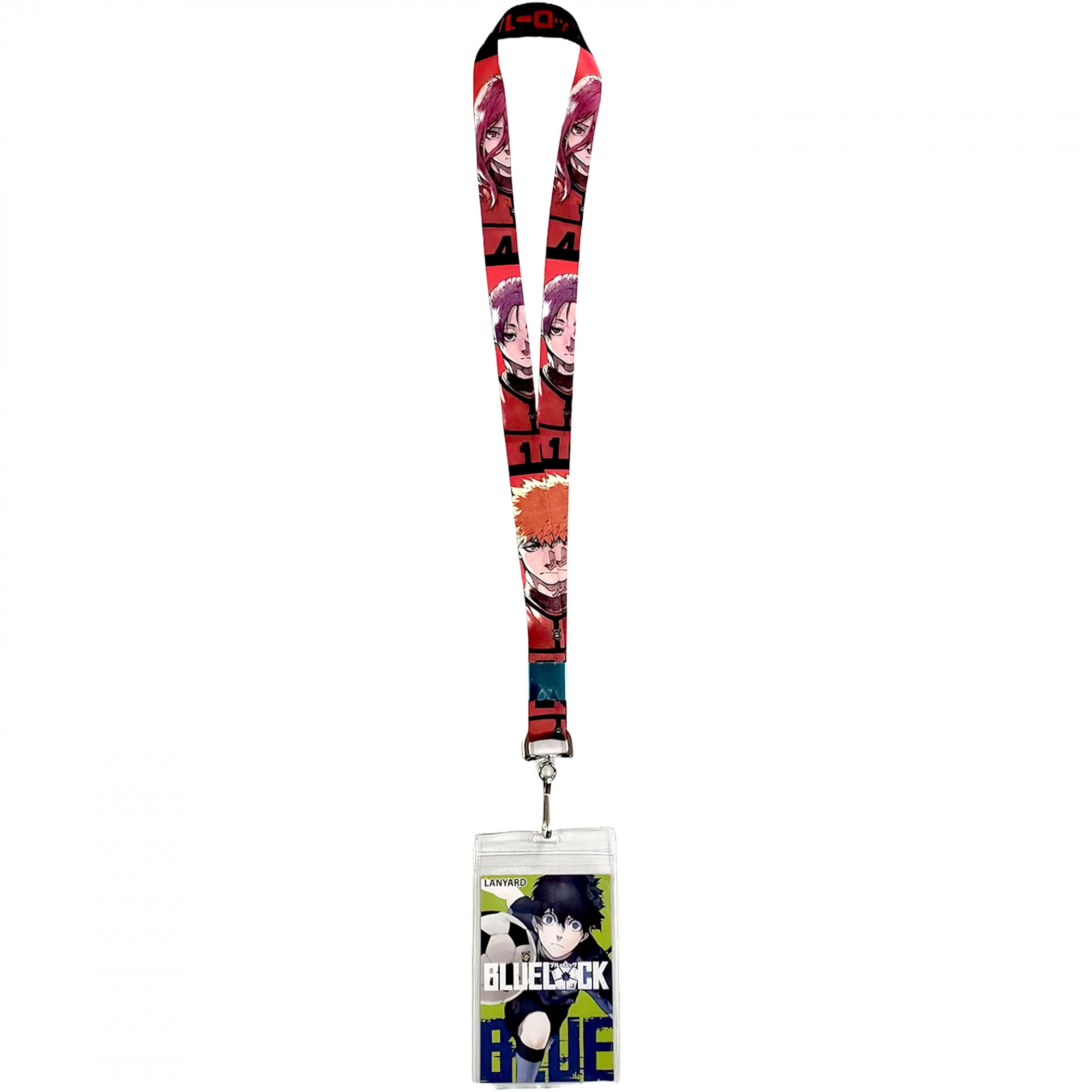 Official Blue Lock Manga Team Red Lanyard – Polyester Lanyard For Keys & Badges
