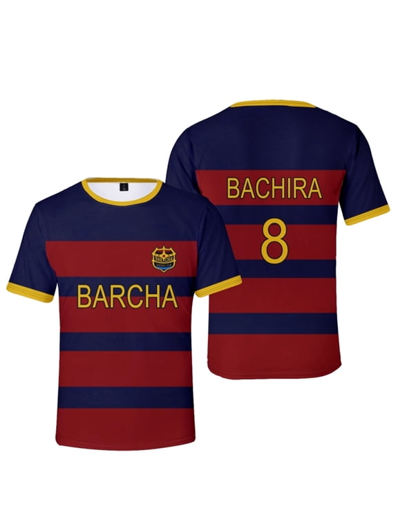 Blue Lock Meguru Bachira Team Uniform Sports Suit Shorts T-shirt Anime Sports Shirt Merch Unisex Sportswear