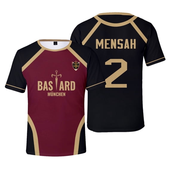 Blue Lock Munchen Yoichi Isagi Team Uniform Sports Suit Shorts T-shirt Anime Sports Shirt Merch Unisex Sportswear