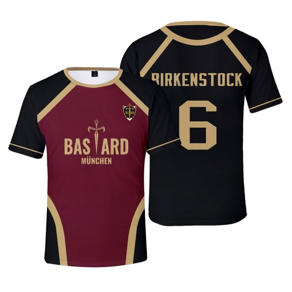 Blue Lock Munchen Yoichi Isagi Team Uniform Sports Suit Shorts T-shirt Anime Sports Shirt Merch Unisex Sportswear