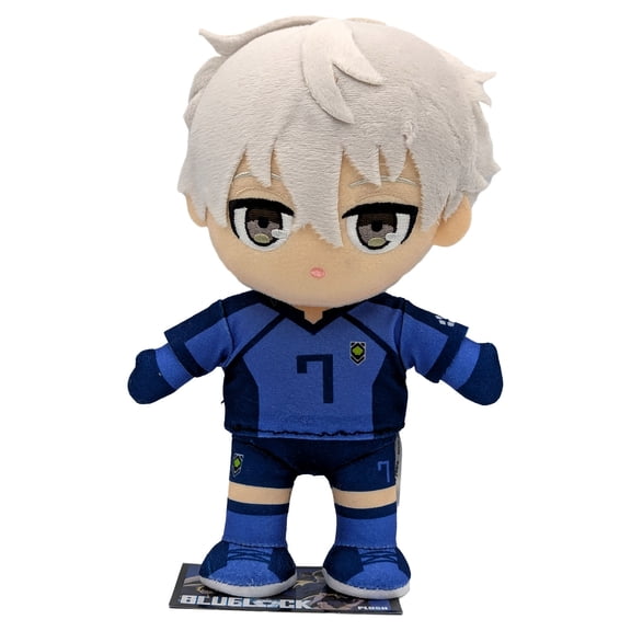 Seishiro Nagi #7 Jersey Ver - Blue Lock 8" Manga Plush (Great Eastern) 472725